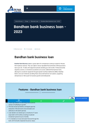 Get a Bandhan Bank Business Loan – Fast Approval & Low Interest!