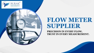 Leading Flow Meter Supplier | Custom Solutions for Precision Measurement