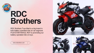 Buy Kids Electric Bike - RDC Brothers