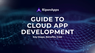 Guide to Cloud app development