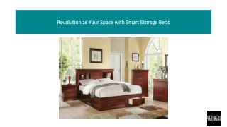 Revolutionize Your Space with Smart Storage Beds