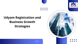 Udyam Registration and Business Growth Strategies