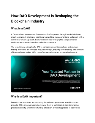 How-DAO-Development-is-Reshaping-the-Blockchain-Industry