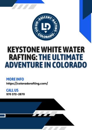 Keystone White Water Rafting The Ultimate Adventure in Colorado