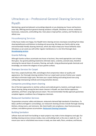 post construction cleaning services