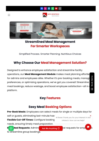 Smart Workspace Management Solutions for Business| Asti Infotech