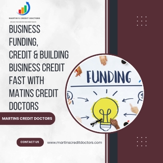 Build Business Credit Fast with Martins Credit Doctors | Expert Solutions