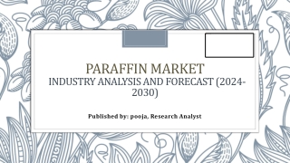 Paraffin Market