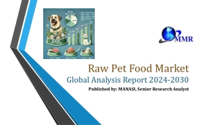 Raw Pet Food Market: Rising Demand for Natural & Nutritious Pet Diets