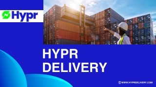 Package Courier Services | Hypr Delivery