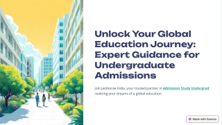 A Complete Guide to Undergraduate Admissions: Steps, Requirements, and Tips