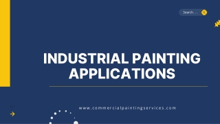 Industrial Painting Applications
