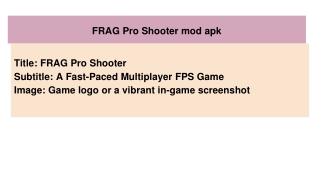 Title_ FRAG Pro Shooter