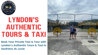 St Lucia Taxi Tours