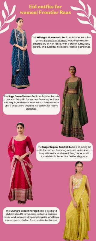 Eid outfits for women - upto 50% off sale -Frontier raas