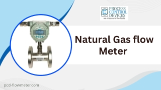 Efficient Flow Meter for Natural Gas Measurement & Control