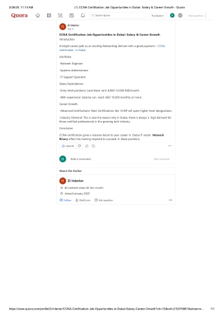 CCNA Certification Job Opportunities in Dubai_ Salary & Career Growth - Quora