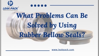 What Problems Can Be Solved by Using Rubber Bellow Seals?