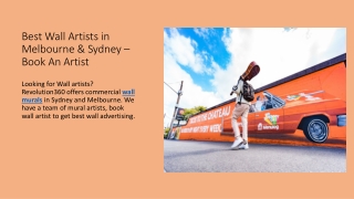 Best Wall Artists in Melbourne & Sydney – Book An Artist