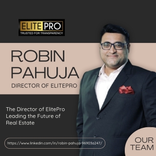 Robin Pahuja: Redefining Real Estate Solutions as the Director of ElitePro
