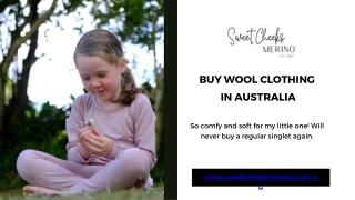 Wool Clothing in Australia - Sweet Cheeks Merino