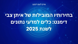 מדריך של איתן צבי דימנט להתמחות בכלים למדעי הנתונים בשנת 2025
