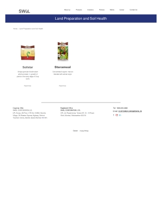 SWAL Land Preparation & Soil Health