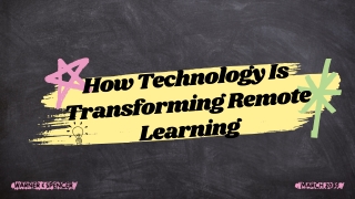 Bridging the Gap: How Technology Is Transforming Remote Learning in Rural India