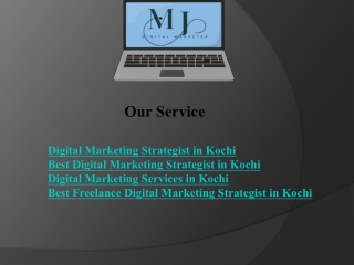 Digital Marketing Strategist in Kochi