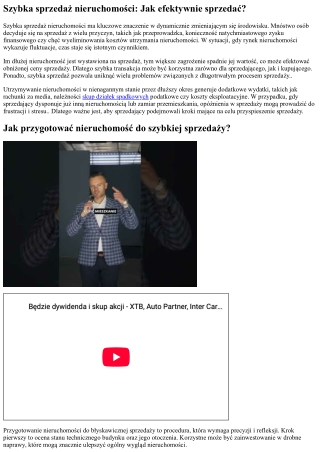 Ekspresowa sprzedaż nieruchomości: Jak to zrobić?