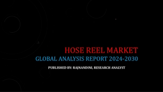 Hose Reel Market Growth Trends and Forecast 2024-2030