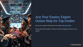 Get Expert Online Exam Help for Better Grades and Success