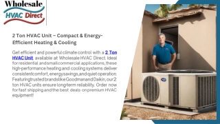 4 Ton Air Handler – High-Efficiency HVAC Airflow System