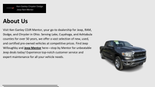 Ken Ganley CDJRF Dealership in Painesville, OH | Serving Eastlake and Geneva | K