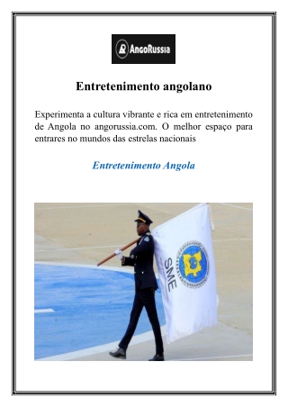 Entretenimento angolano