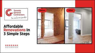 Toronto General Contractors