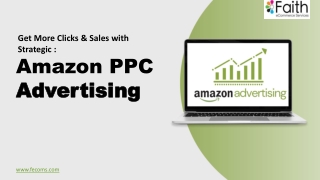 Amazon Pay Per Click Advertising: Drive Sales with Targeted Ads