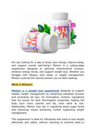 Boost your energy, improve sleep, and support