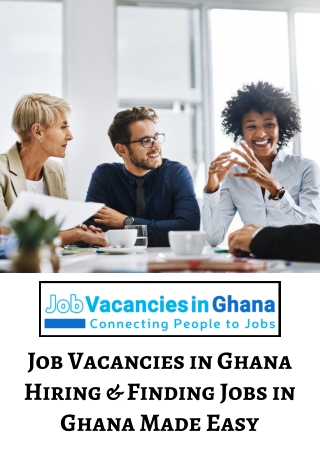Job Vacancies in Ghana