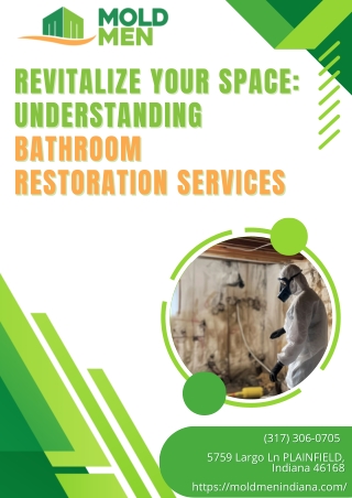 Revitalize Your Space Understanding Bathroom Restoration Services