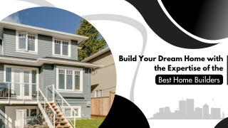 Master Builders in Exclusive Home Design