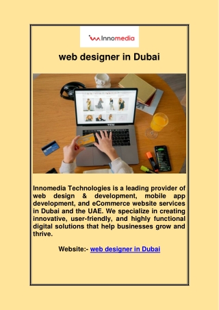 web designer in Dubai