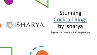 Shop Cocktail Rings | Latest Cocktail Ring Design & Silver Rings