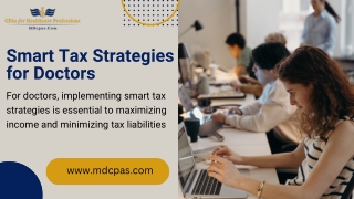 What Are the Best Tax-Saving Strategies for High-Income Physicians?