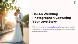 Hoi An Wedding Photographer Capturing Your Love Story