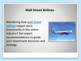 Wall Street Airlines