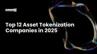 Top 12 Asset Tokenization Companies in 2025