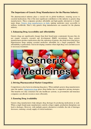 Top Drug Manufacturers in Delhi :- Cooper Pharma Limited