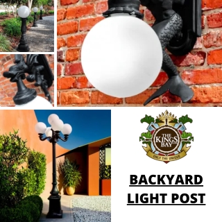 backyard light post