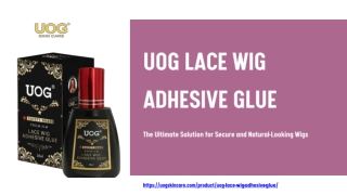 UOG Lace Wig Adhesive Glue – Secure & Invisible Hold